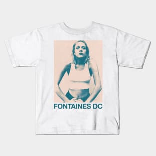 Fontaines DC • • • • Retro Indie Design Kids T-Shirt